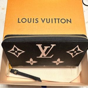 Louis Vuitton Bicolor Empreinte Speedy Bandouliere wallet